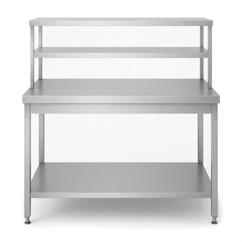 بنك تحضير  ستانلس ستيل  خدمة 120 سم